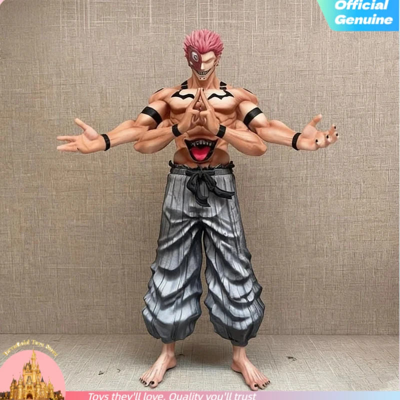 

В наличии: Фигурка Рёмен Сукуны 30 см из Jujutsu Kaisen, коллекционная модель из ПВХ, аниме-фигурка, украшение для рабочего стола, праздничный подарок, детская игрушка