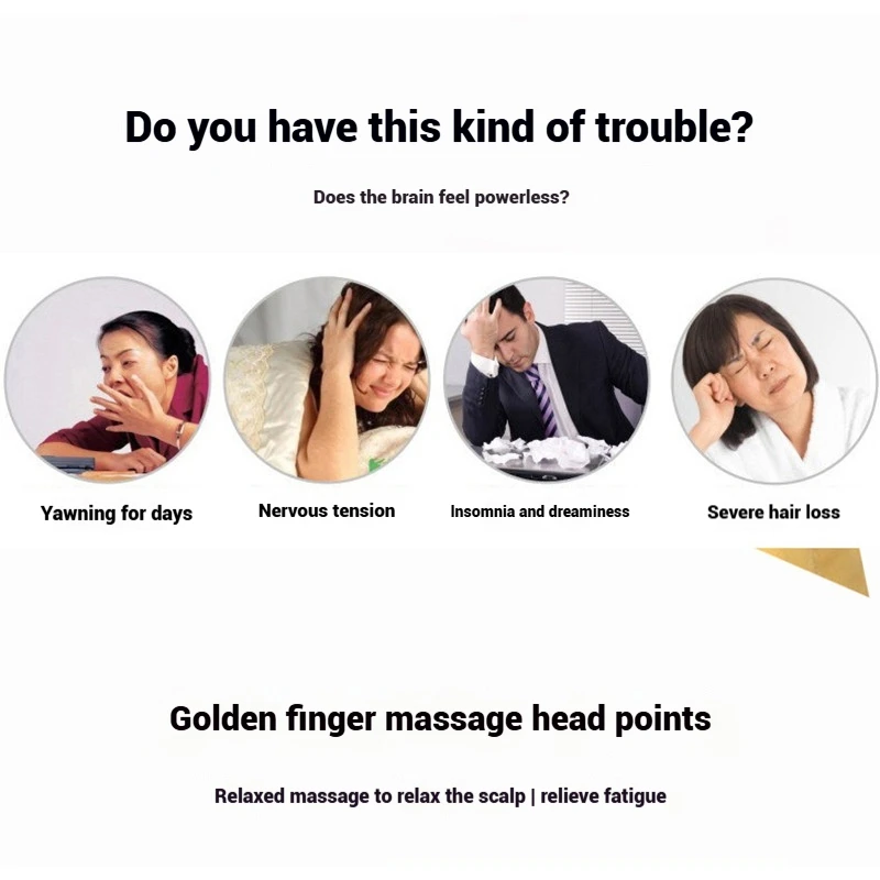 Electric Five-finger Head Relaxation Massager Hair Spa Scalp Neck Headache Pressure Relief Release Whole Body Portable Massage - Image 2