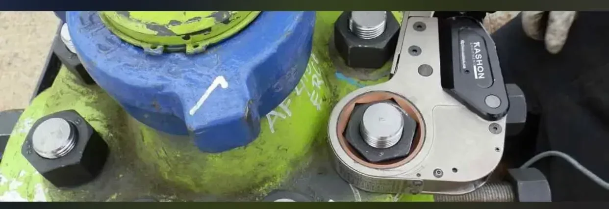 2534Nm 래칫 카세트 저프로파일 유압 토크 렌치 10000 psi