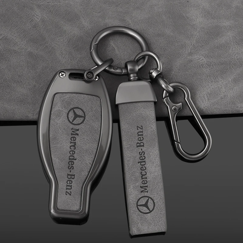 Чехол для ключей от автомобиля, сумка для ключей для Mercedes Benz A B C S Class AMG GLA CLA GLC W176 W221 W204 W205, аксессуары, держатель, брелок для ключей Чехол для ключей от автомобиля, сумка для ключей для Mercedes Benz A B C S Class AMG GLA CLA GLC W176 W221 W204 W205, аксессуары, держатель, брелок для ключей