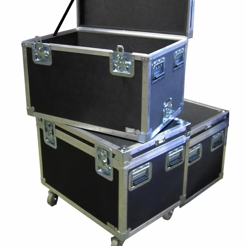 

Tv Road Flight Case Speaker Road Case 12 Moving Head Stage Lights Flight Case Aluminium