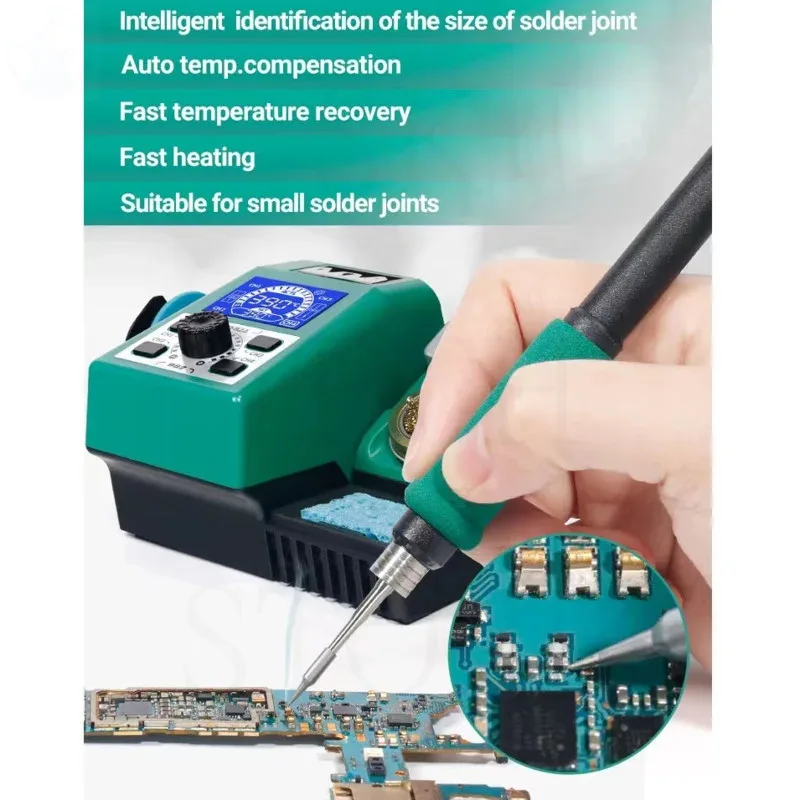 

YIHUA 982 C210 C245 C115 Heat in 1 second Tin in 2 Second Rework Solder Joints Soldering Station identify intelligent handle of