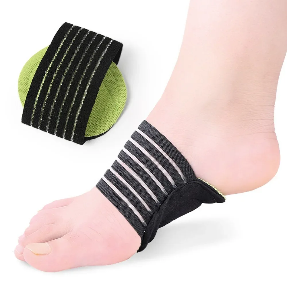 1Pair Foot Arch Support Plantar Fasciitis Heel Pain Aid Foot Run-up Pad Feet Cushioned Cushioned Shoes Insole Accessory