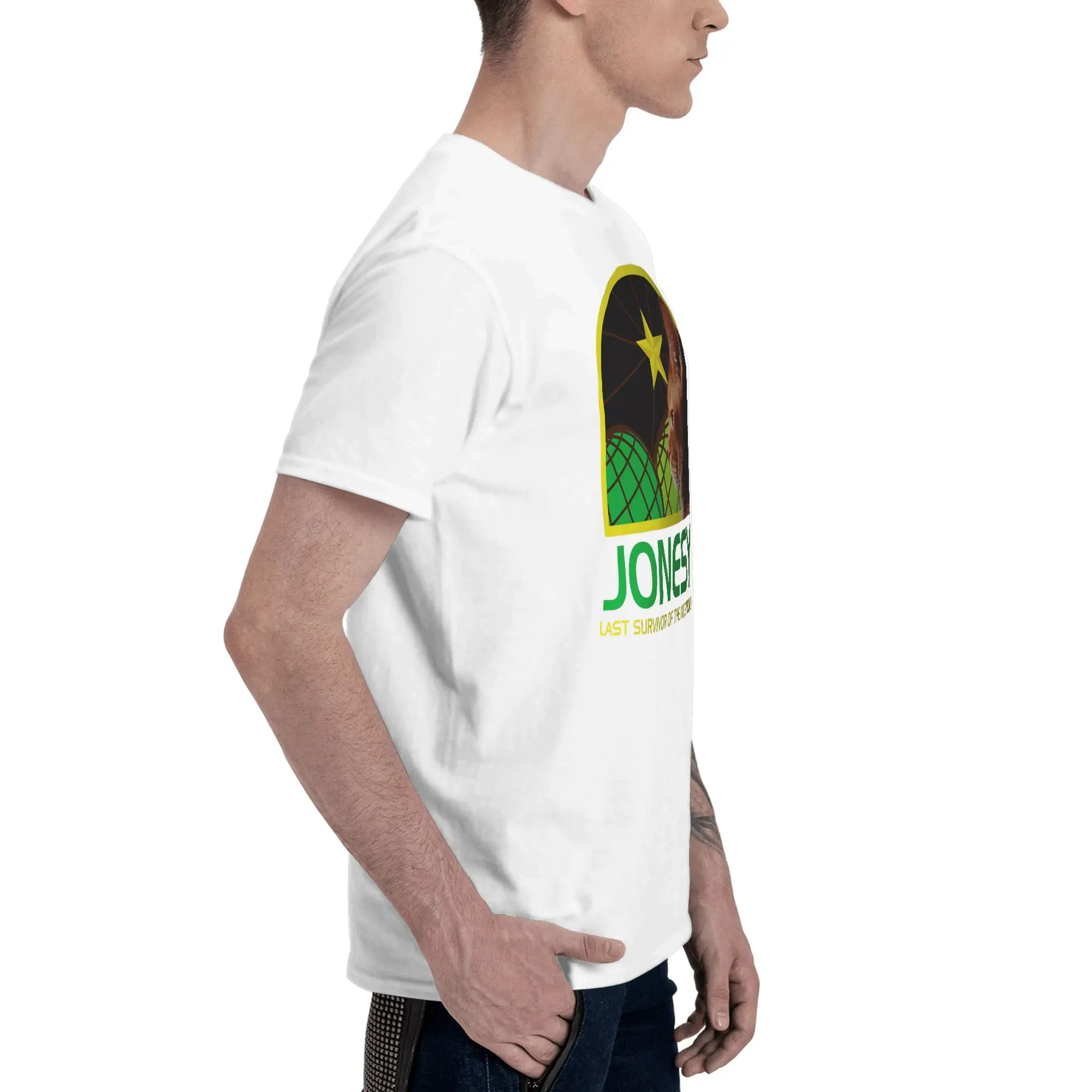 Jonesy The Last Surviving Member Essential Instagram Style Reversible T-shirt Japanese Style Commuting Short Sleeve