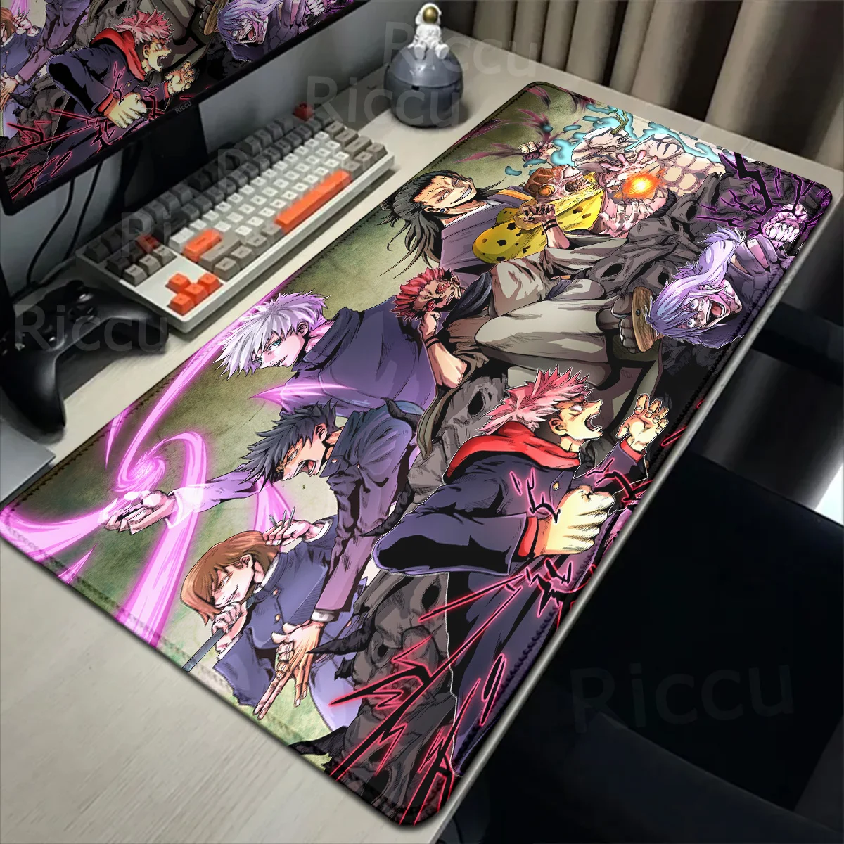 

Anime Jujutsu Kaisen Mousepad Xxl Gamer Keyboard Desk Mat Office Mausepad Non-slip Carpet Computer Speed Rugs Gaming Accessories