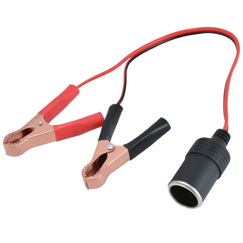 OBD II Vehicle ECU Emergency Power Supply Cable Memory Saver with Gold Plating Pins & 8A Fuse for Car Battery Replacement