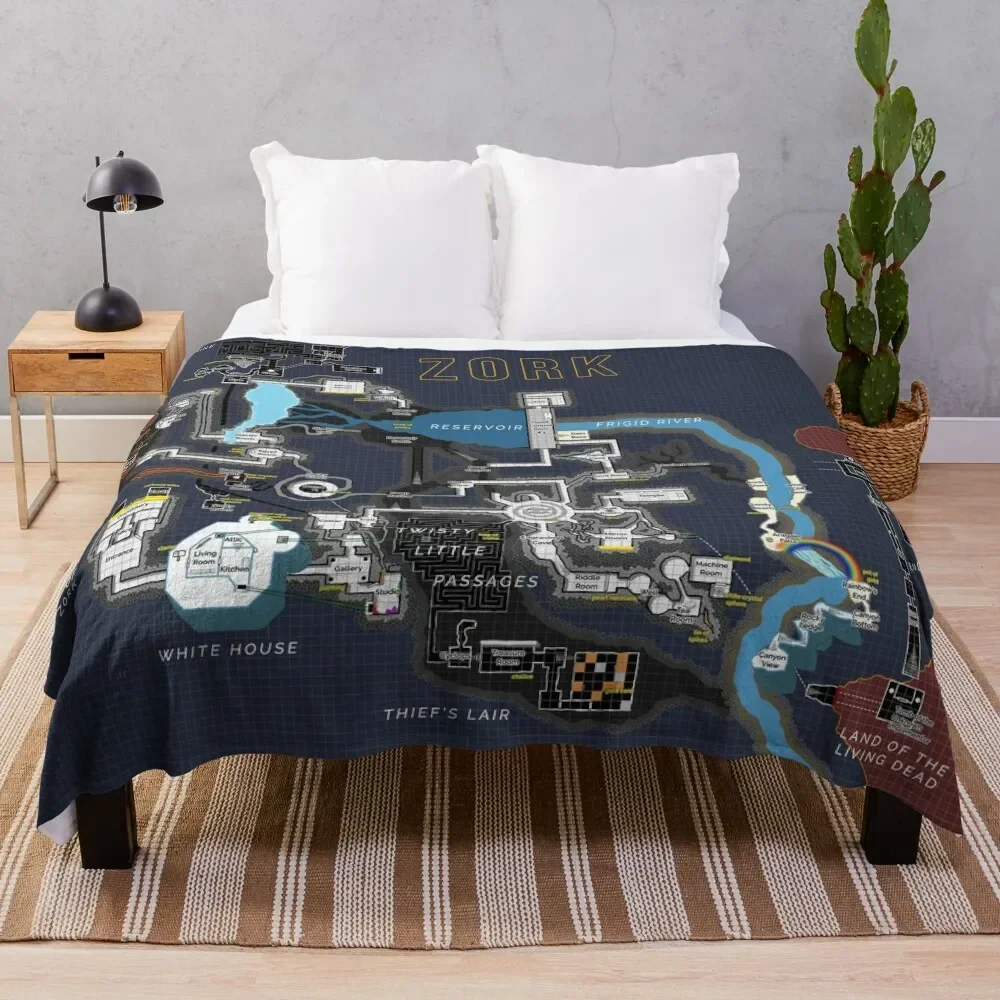 

Great Underground Empire Throw Blanket christmas gifts Furry Travel Blankets