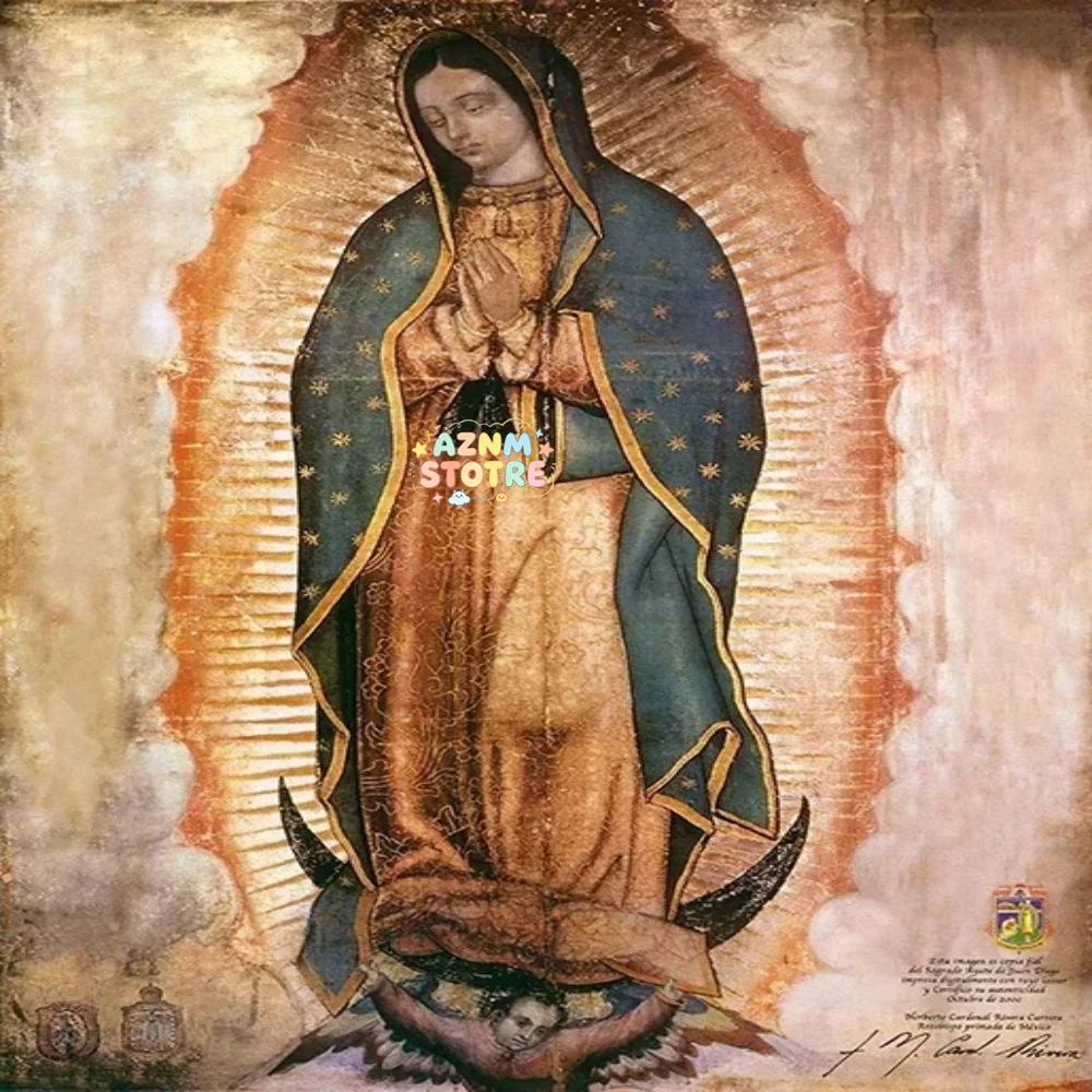 Classic Abstract Wall Art Mexico Our Lady of Guadalupe HD Canvas Print Poster Home Living Room Bedroom Decorative Painting