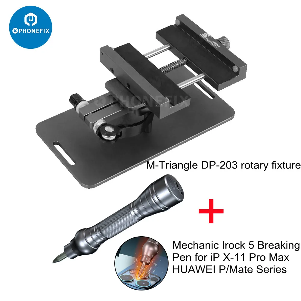 M-Triangel DP203 RELIFE RL-601S Plus Dismantling Screen Rotating Fixture For Phone Repair Lcd Screen Back Cover Removal Tool