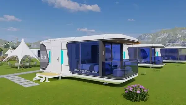 

DIY-Friendly Prefab Steel Container House Space Capsule Villa Pods Tool-Free Mobile Kits