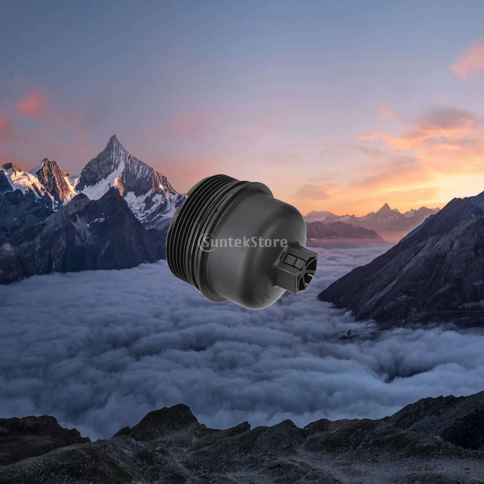 Oil Filter Housing Cap Cover Lid Reliable Rubber Material Direct Fitment for CITROEN Vehicle Maintenance