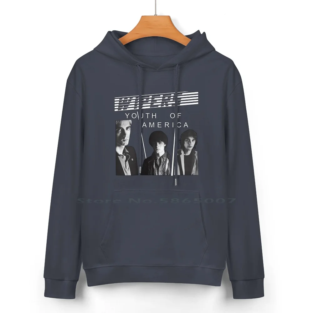 Youth Of America-Wiper Pure Cotton Hoodie Sweater 24 Colors Wipers Band Peace Portland Greg Sage Sam Henry Dave Koupal Punk