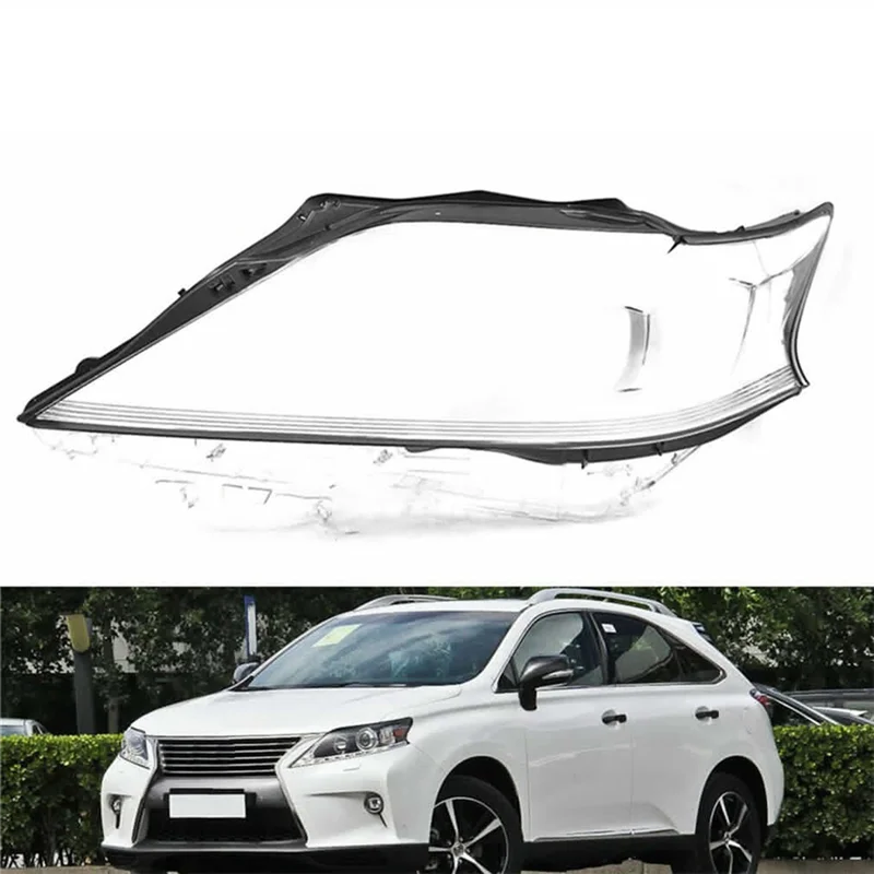 

Left Car Headlight Lens Cover Head Light Lamp Shade Shell Lens Lampshade For Lexus RX270 RX350 RX450H 2012-2015 Accessories-A99D