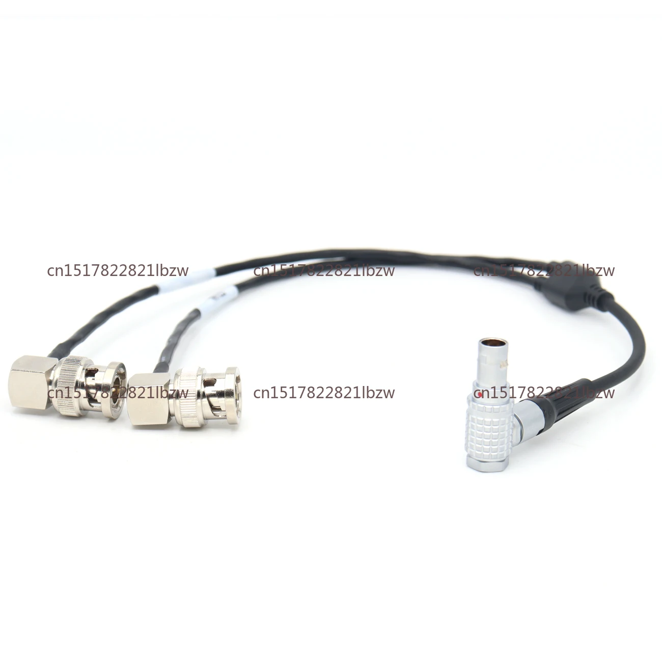 Suitable for Sound Devices XL-LB2 0B 5-pin Elbow To Double BNC Code Line Input/output