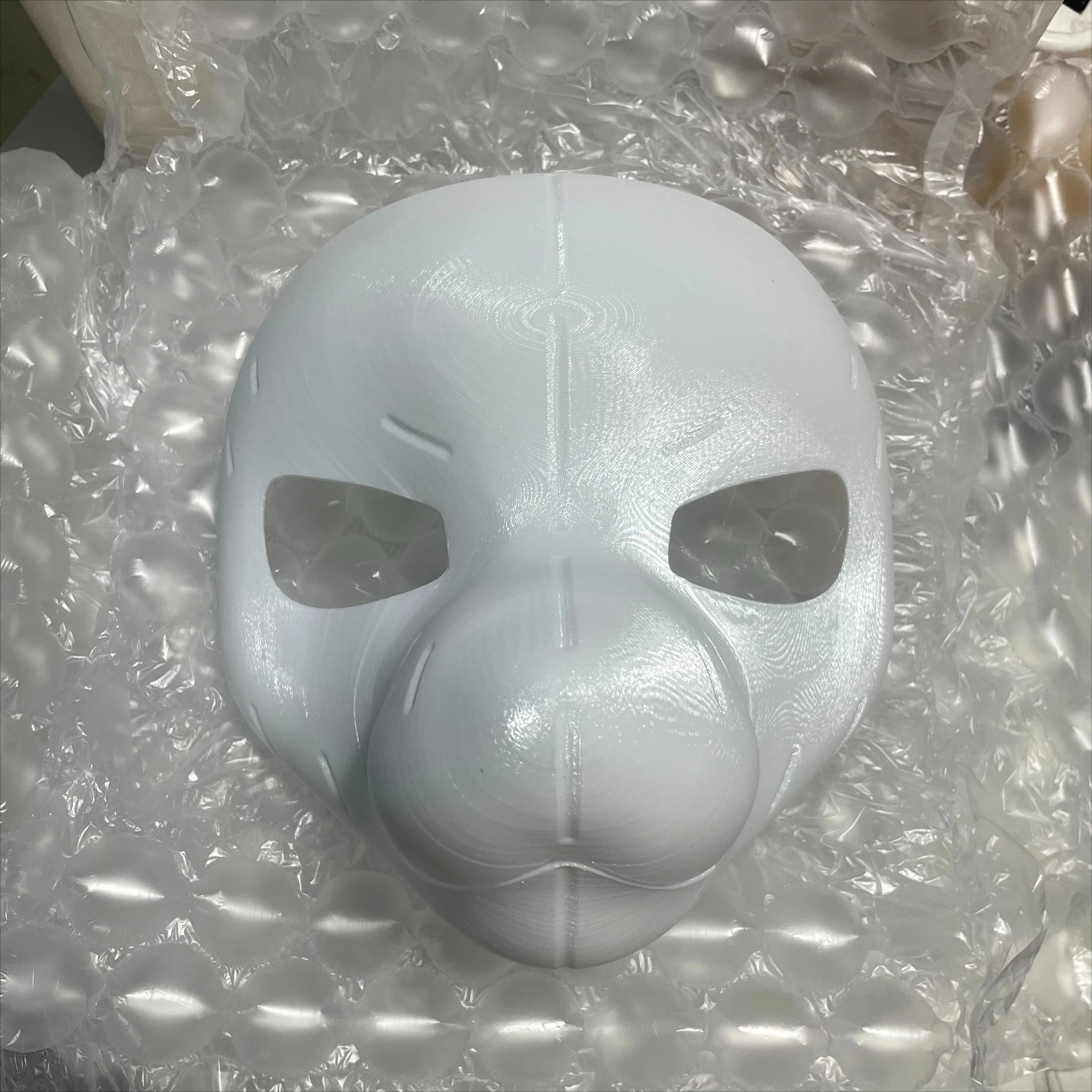 Kemono Base Mask Small Deer Mid To Long Snout Fursuit Kig Serie Beast Suit 3D Printed Skull Costume DIY Accessories Cosplay Mask