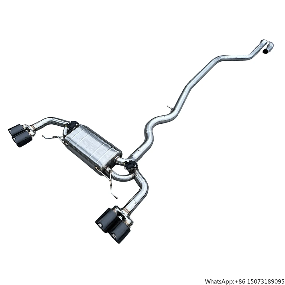 

Заводская выхлопная система Valvetronic Catback для 325i/330i G20/G28 B48/2.0T 2020-2024, нержавеющая сталь, автомобильная выхлопная труба