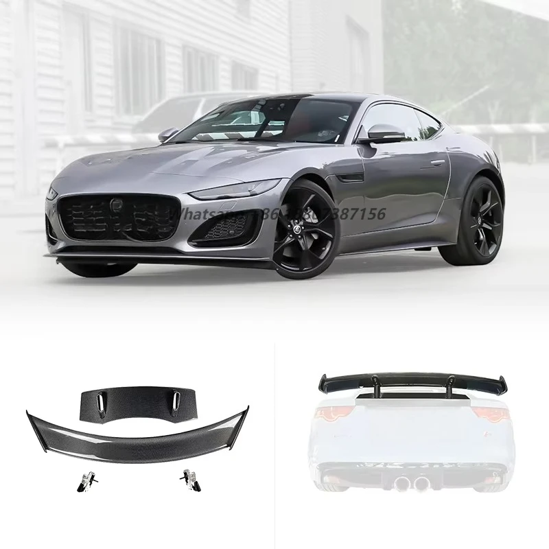 

Suitable for F-TYPE Luggage Spoiler, Rear Spoiler and Rear Lip, Carbon Fiber Body Kit Updated Decoration Modification
