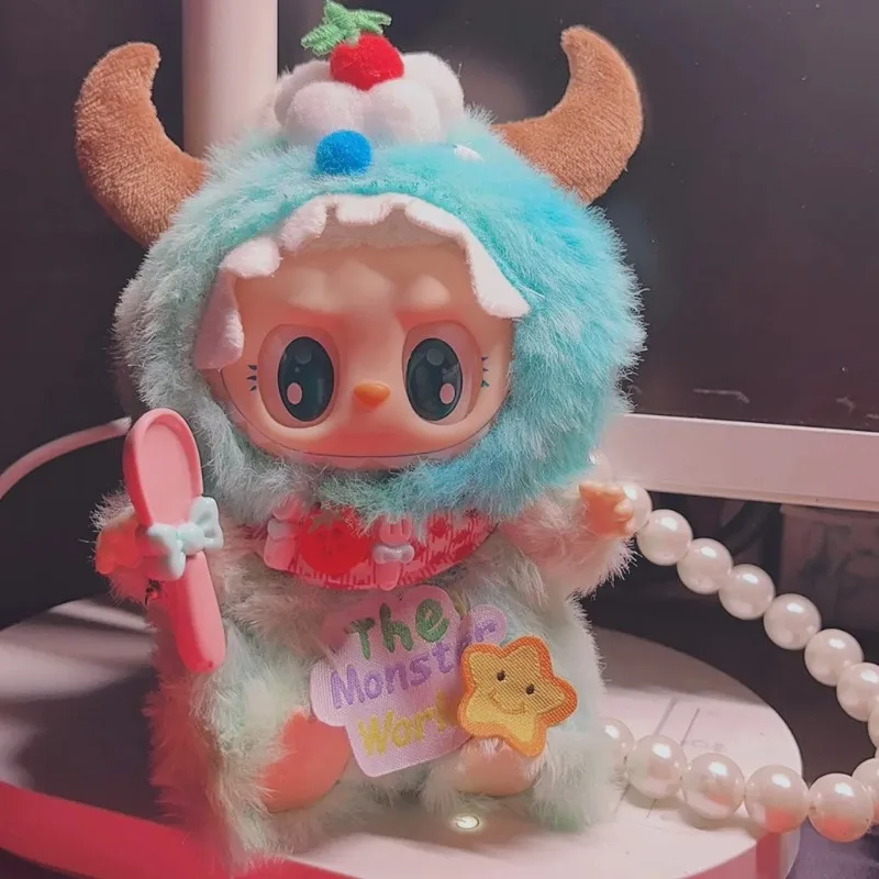 Only Clothes for 17cm V1 V2 V3 Labubu The Monster World Zootopia Cosplay Anime Cartoon Doll Accessories Decoration Birthday Gift