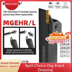 フルシリーズスロッティングスロットツールホルダー、カーバイドインサート、mgmn、mgehr1212、mgehr1616、mgehr2020、mgehr2525