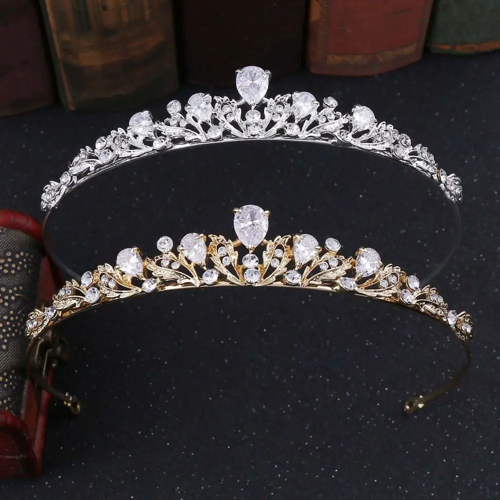 حجر الراين كريستال التيجان الزفاف تألق زهرة الخرز الفاخرة تاج الزفاف غطاء الرأس الفاخرة عيد ميلاد تاج خوذة الزفاف
