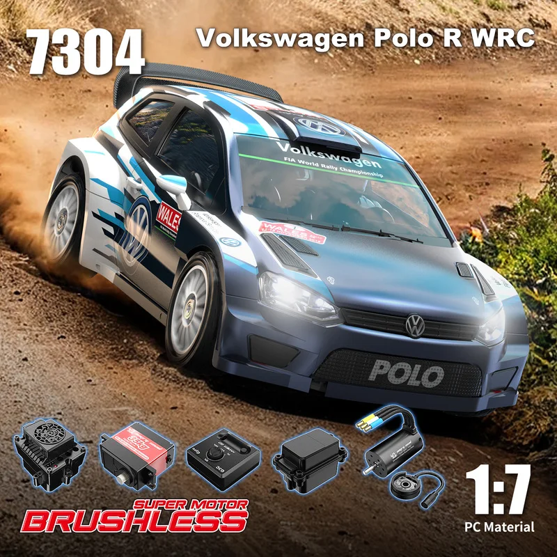 New Sell Well 7304 1/7 Rc Car High-Speed Off-Road Vehicle 2.4g Brushless Remote Control Drift Car Competition Racing Cars