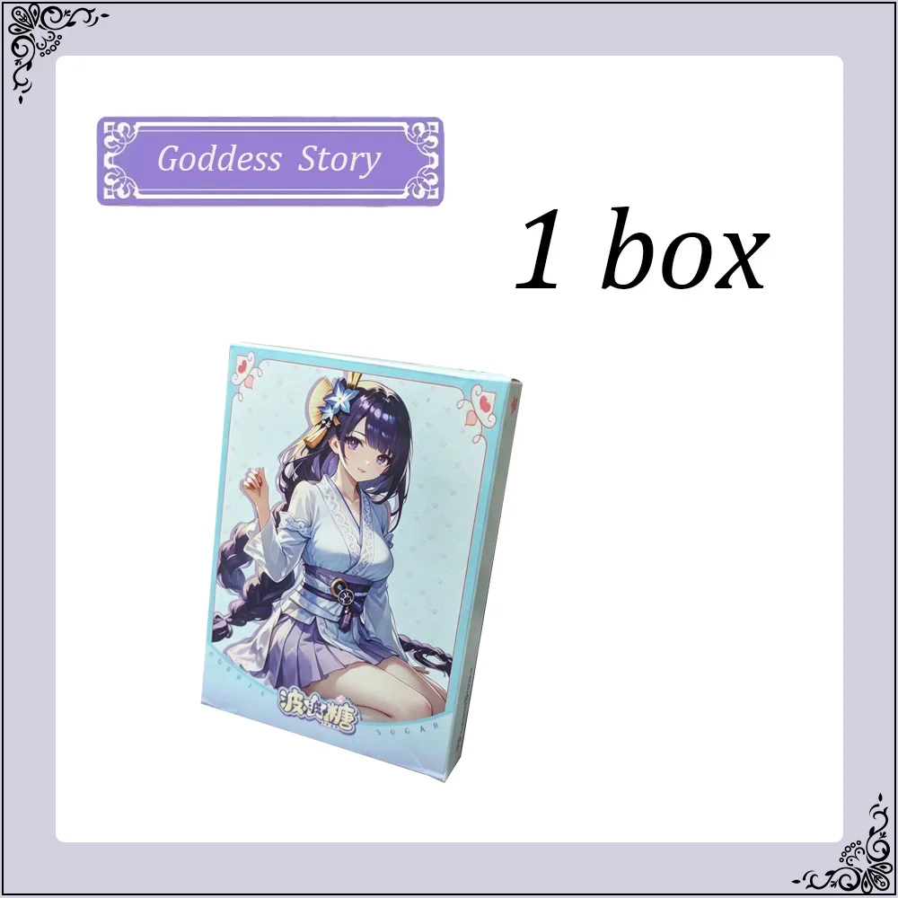 Image of Bobo Sugar Goddess Story Waifu CCG Anime Sammelkarten Kleine Box Booster Premium TCG Mädchen Geschenke