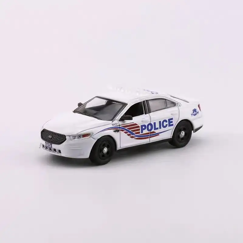 596 Modell 1:64 Ford Ford Taurus Polizeiauto Washington DC Police bemaltes Polizeiauto