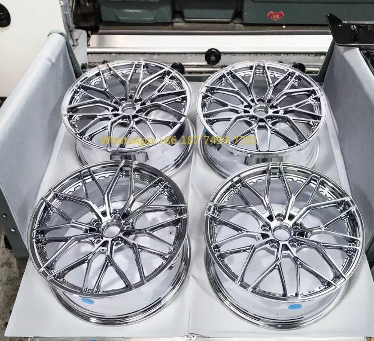 

Staggered Passenger Car Forged Alloy Wheels 5x112 5x114.3 5x120 Chrome for .. . 18 19 20 21 22 Inch Concave Rim