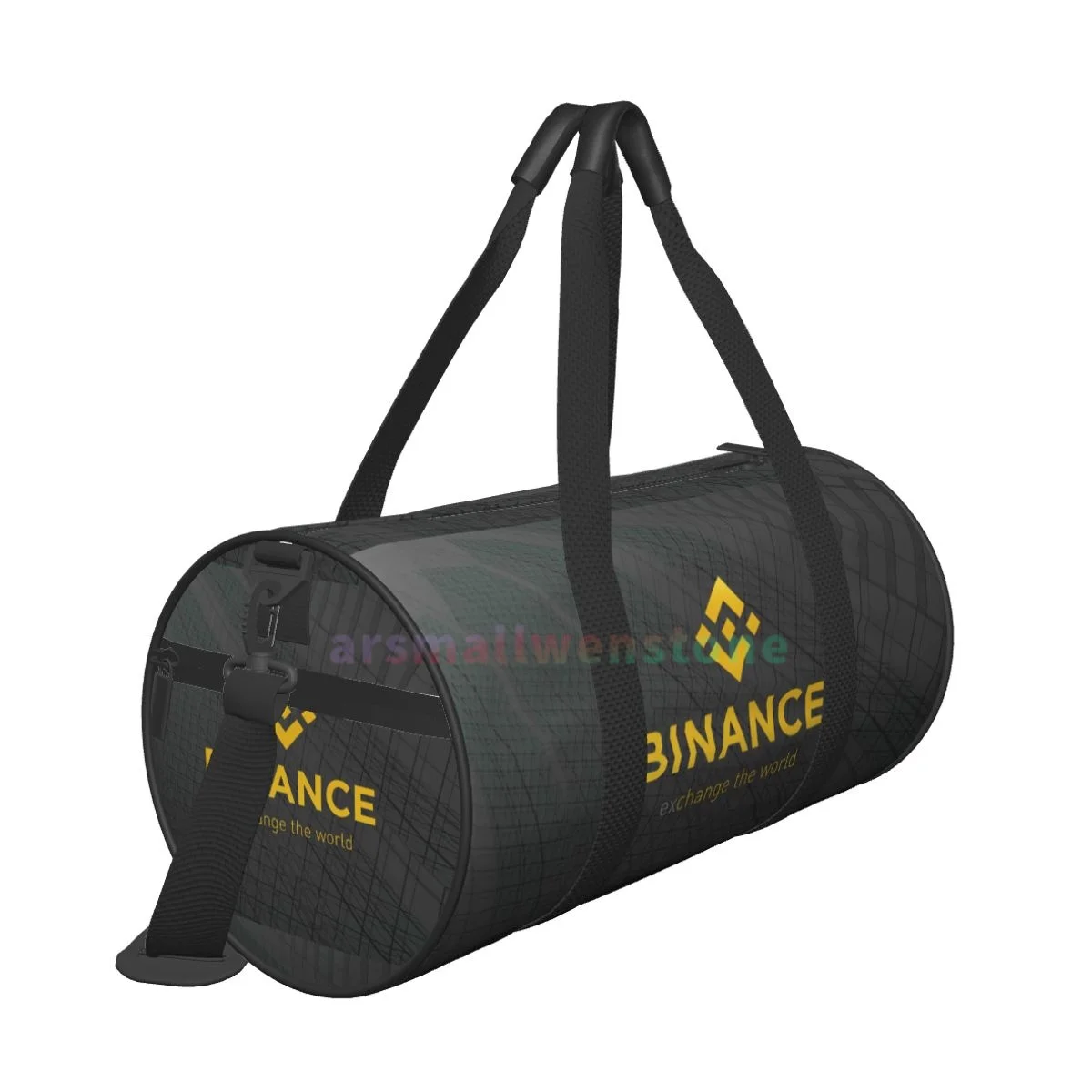 Binance Travel Duffle Bag Yoga Bag Workout Durable Backpack Handbags Round Outdoor Fitness Bags