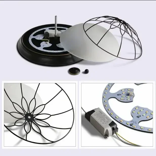 TechHPSimple American Led Bedroom Ceiling Lamp Porch Aisle Corridor Bathroom Room Balcony Cloakroom