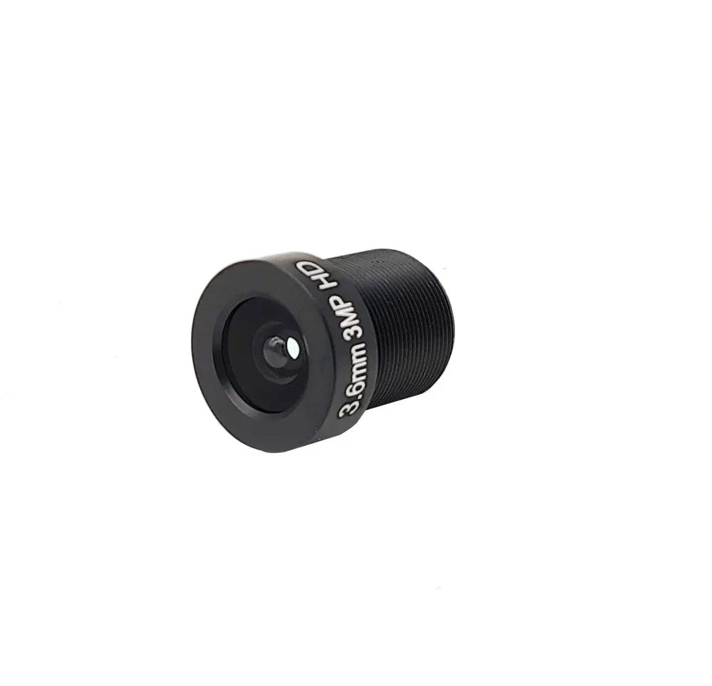 3.0MP 3.6mm Metal HD CCTV Lens M12 Mount 650nm Filter for AHD CVBS IP Security Cameras