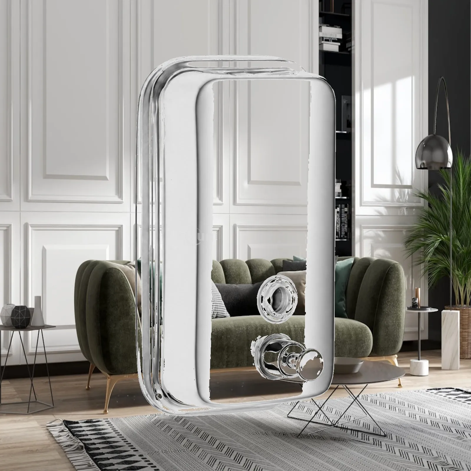 Stainless Steel Wall Soap Dispenser Long-Lasting Wall Soap Dispenser with Press Pump Refillable Space-Saving for Bathroom