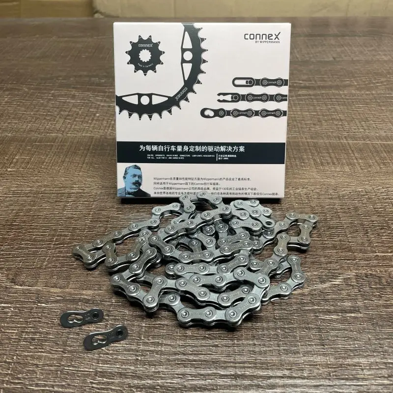 CONNEX BY WIPPERMANN 12S snelheidsketting 12/24 versnellingen 118L126L MTB mountainbike racefiets fietsketting 12s zilveren ketting fiets onderdelen