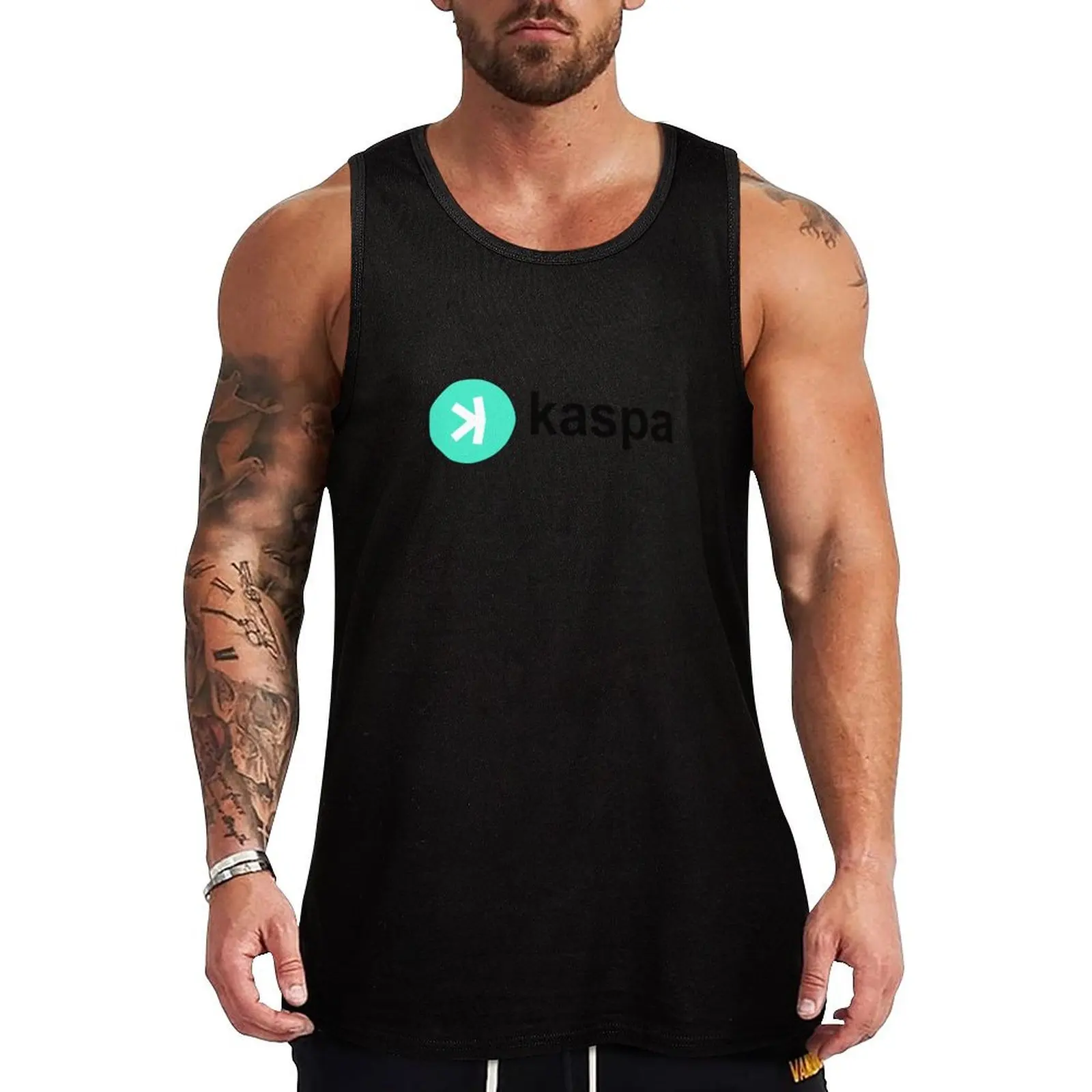 

Kaspa Tank Top cotton t-shirts man cute tops Men's gym clothing sleeveless shirts