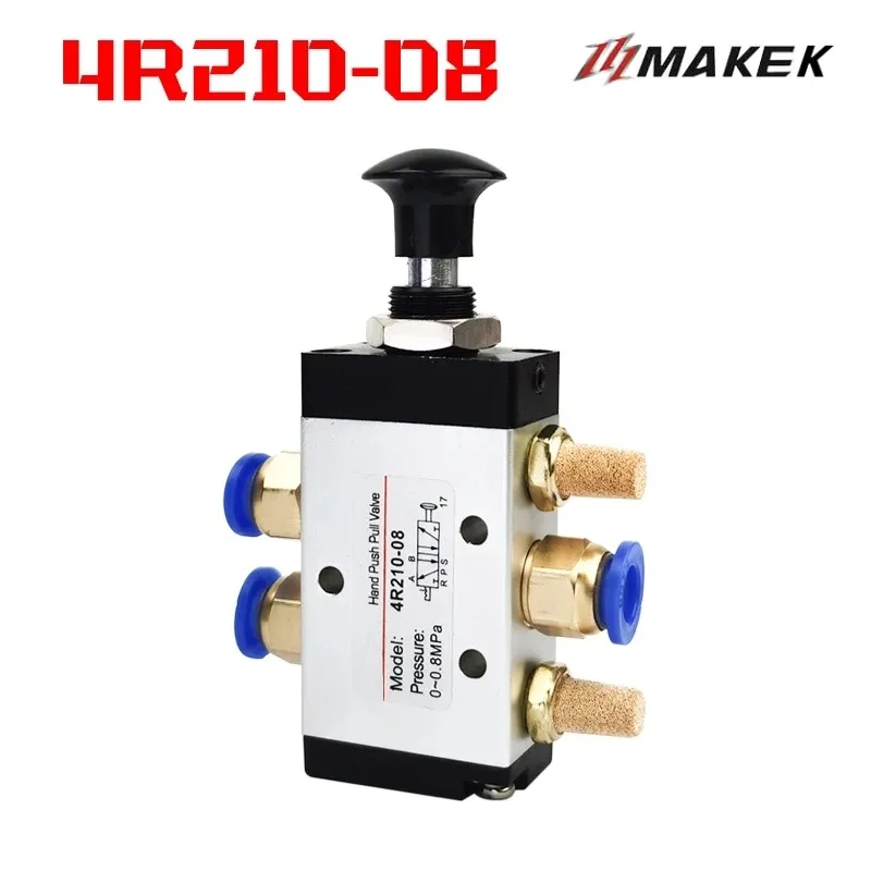 

4R210-08 Manual valve 2 Way 5 Position Push and pull Pneumatic switch of directional valve