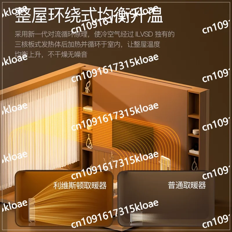 Whole House Heater, Wall-mounted Graphene Household Power-saving and Energy-saving Electric Heater