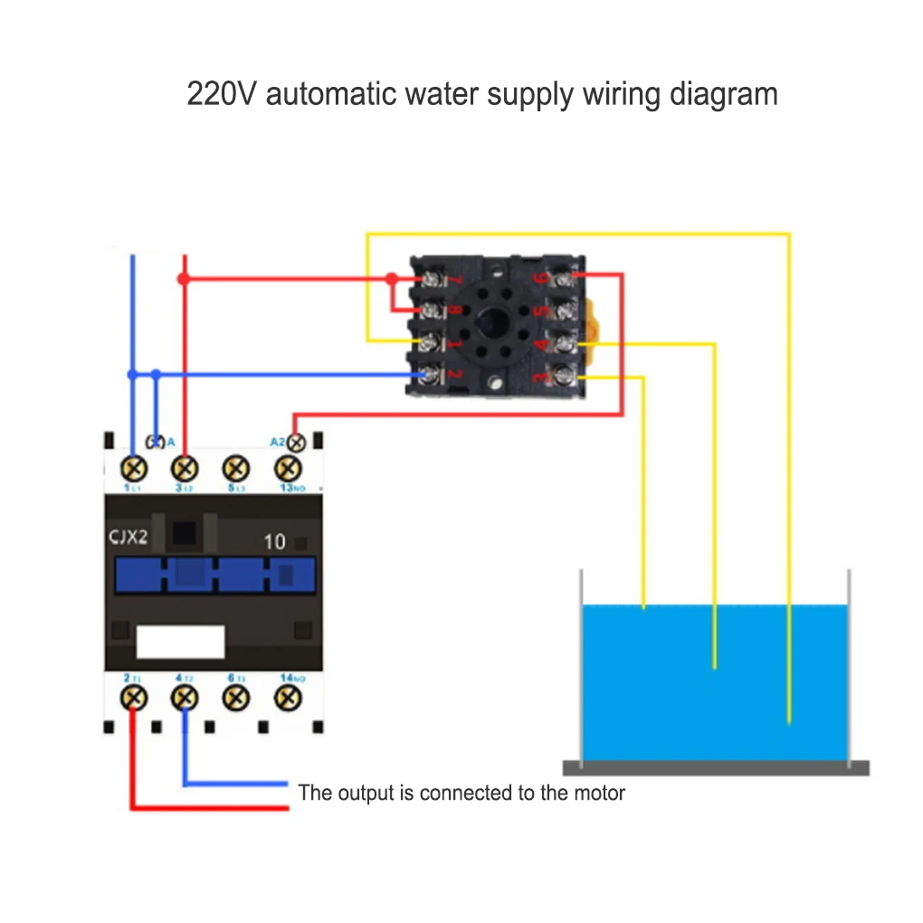 Floatless Level Switch Fluid Controller Relay Professional Reservoir