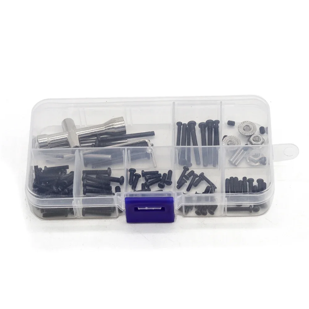 

Hyper Go MJX 1/16 16207 16208-16210 H16 H16BM Запасные части для радиоуправляемых автомобилей - Коробка для аксессуаров для винтов для модификации