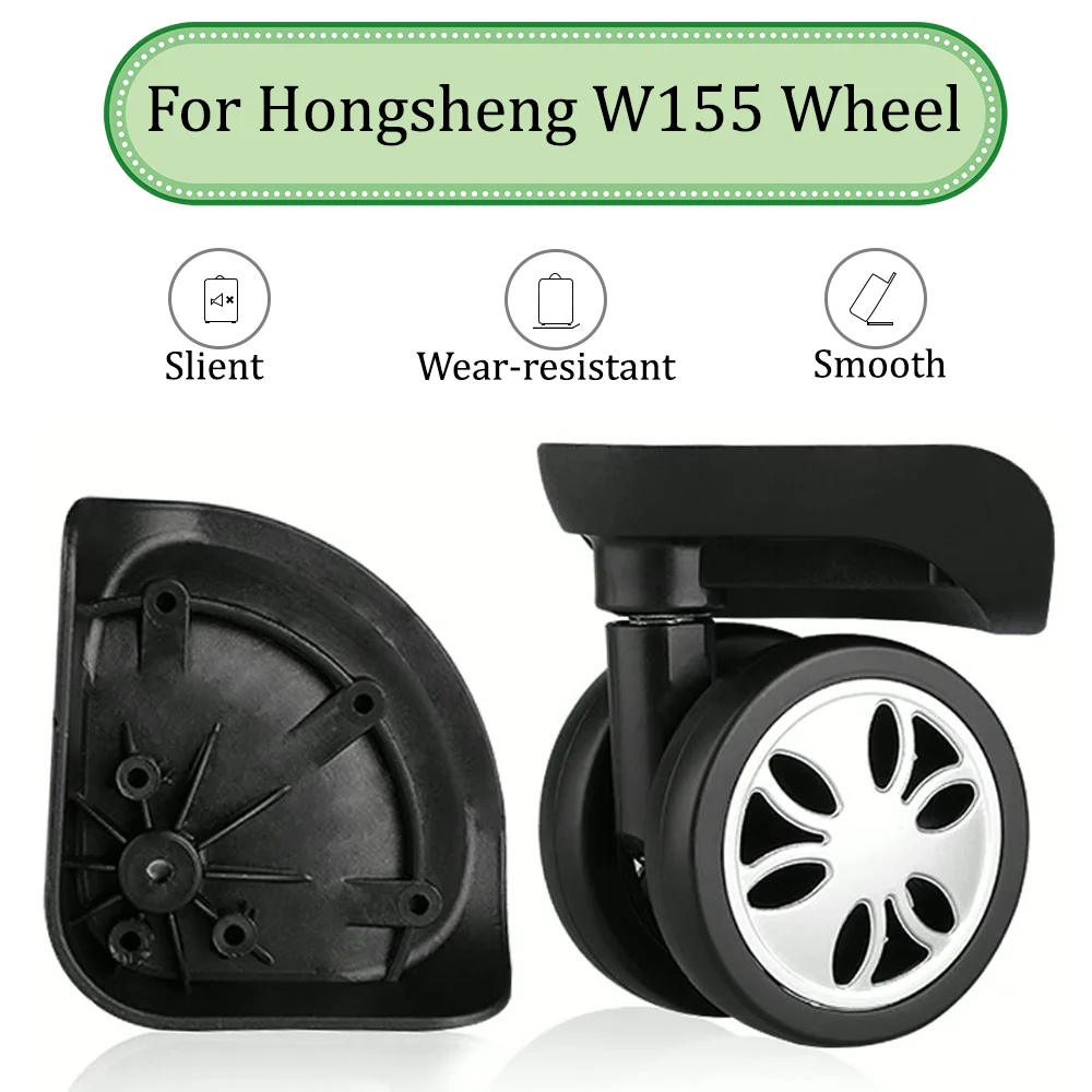 

Suitable For Hongsheng W155 Universal Wheel Trolley Case Wheel Replacement Luggage Pulley Sliding Casters wear-resistant Repair