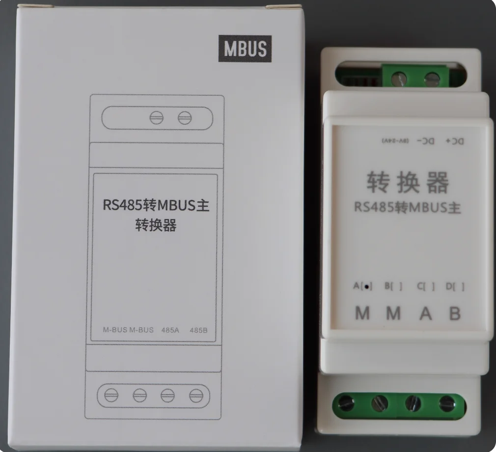 M-BUS to RS485 RS485 to MBUS Master low-cost guide rail installation and hanging