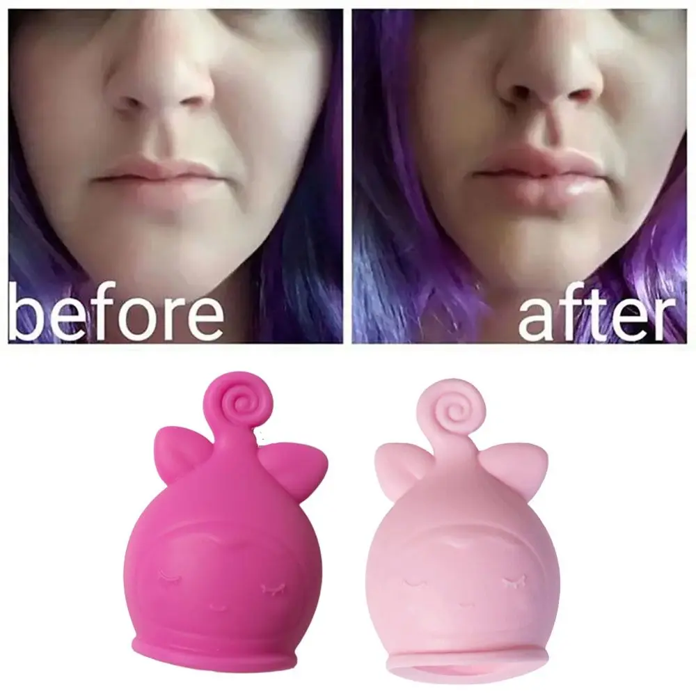 Face Tool Soft Lip Suction Plumper Painless Silicone Lip Enhancer Device Thicken Glossy Cute Increase Lips Women Lady