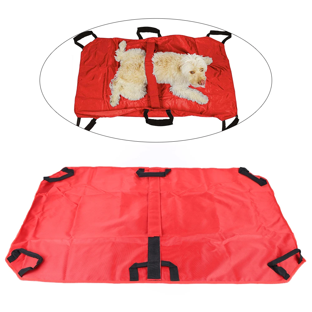 

Носилки для перевозки домашних животных: емкость 242 фунта, нейлоновая ткань для пожилых людей/животных с ограниченными возможностями, портативные