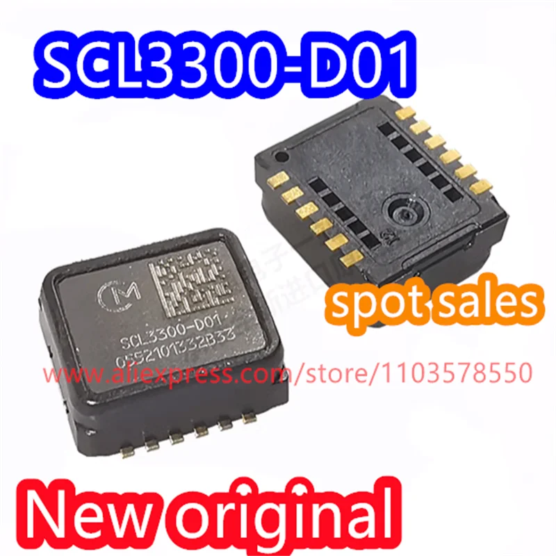 

2PCS New original SCL3300-D01 SMT SOP-12 tilt sensor with built-in temperature compensation SCL3300 SCL3300 D01