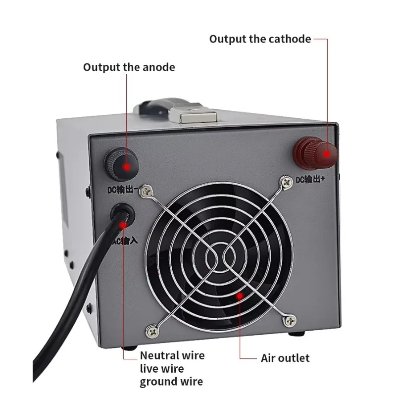 Zasilacz impulsowy stabilizowany DC o wysokiej mocy, regulowany, wysokie napięcie 2000W 24V 48V 72V 220V 600V
