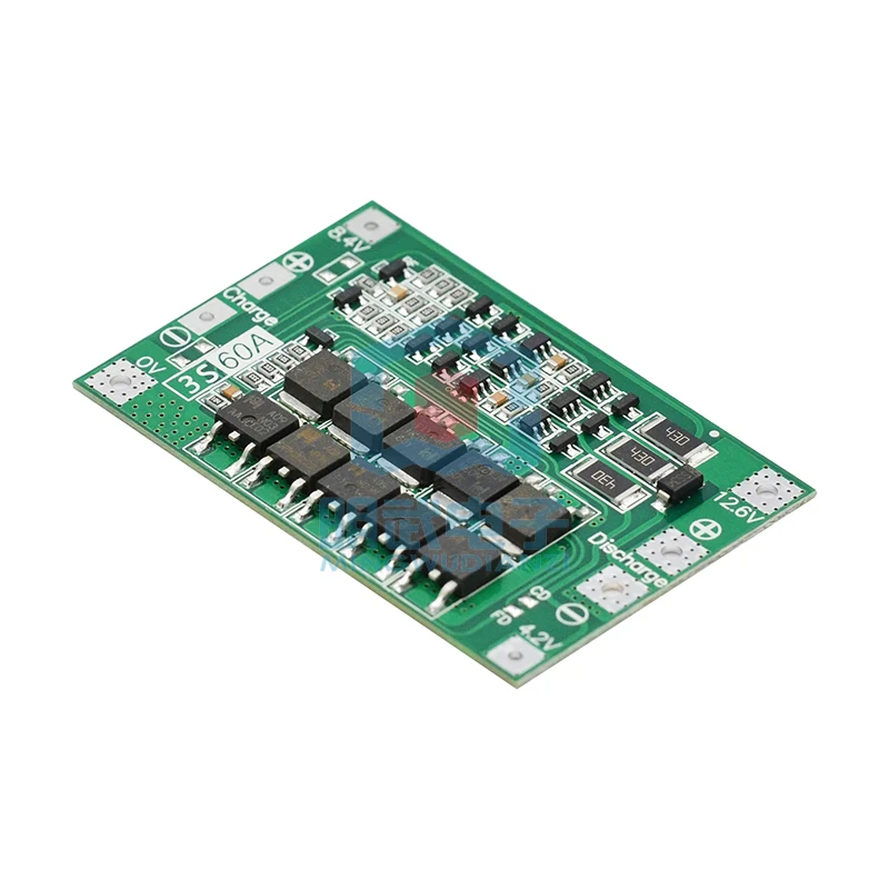 3 SerieS 11.1V 12.6V 18650 Lithium Battery Charger Protection Board Balanced/enhanced 60A Can Be Started