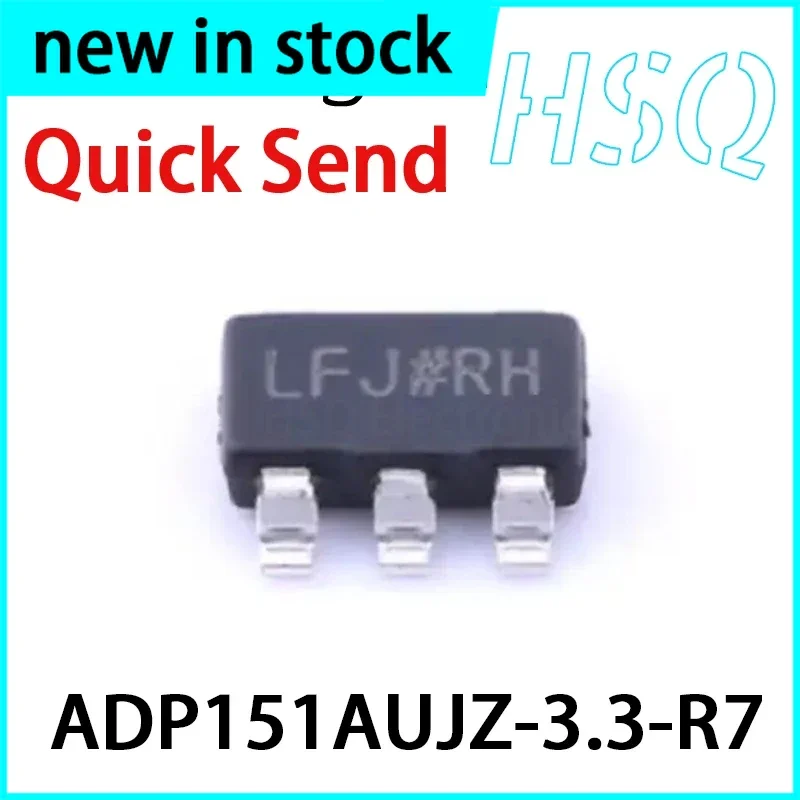 1PCS New ADP151AUJZ-3.3-R7 Silk Screen LFJ Linear Voltage Stabilizer Chip Package SOT23-5