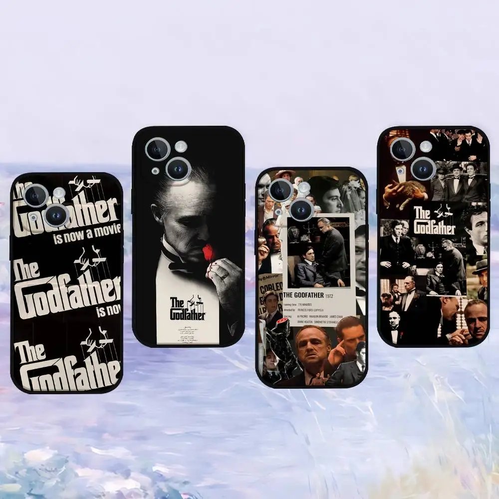 The Godfather Handyhülle für iPhone 17 16 15 14 13 12 11 PRO MAX PLUS Mini TPU Weiche Hautfreundliche Hülle