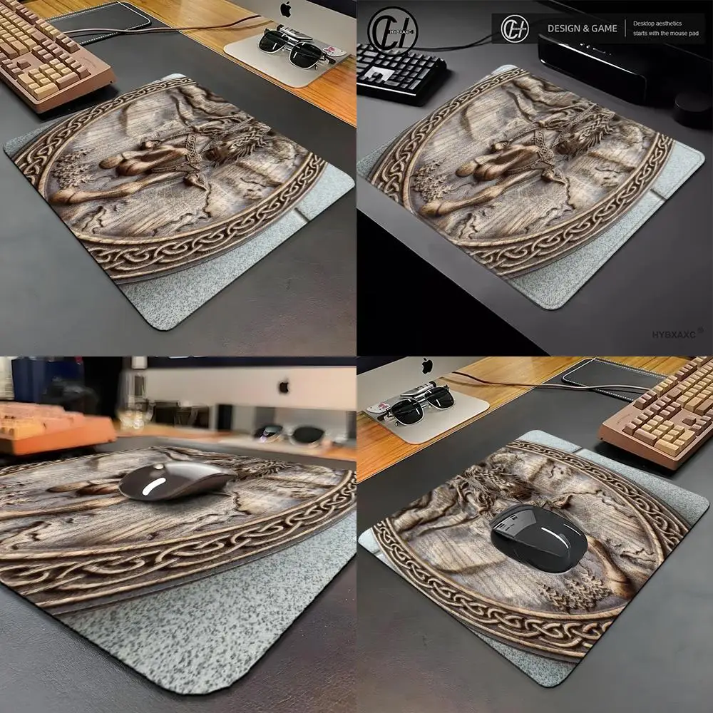 Tappetino per mouse con logo Viking Vegvisir asdjasodasdasd