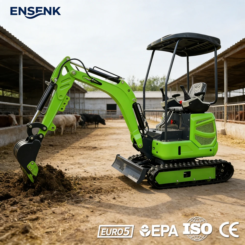 

Mini Excavator 0.8Ton 1.2Ton Construction 1.8Ton 1.8Ton Diesel Engine EPA Euro 5 CE Multifunctional Excavator Fast Delivery