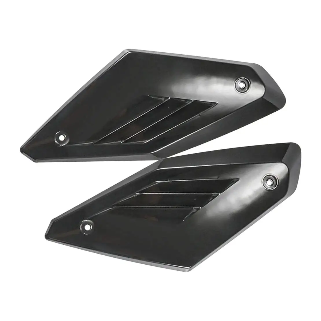 

1 Pair Black Motorcycle Side Panel Shell Wall Shells Protective Protector Cover ABS Plastic Fit for Honda CB650R 2019 2020 2021